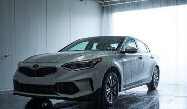Car receiving basic wash